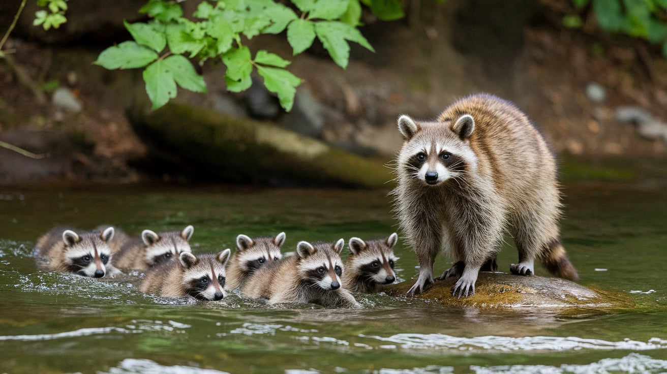 How Do Mom Raccoons Disinherit Their Babies