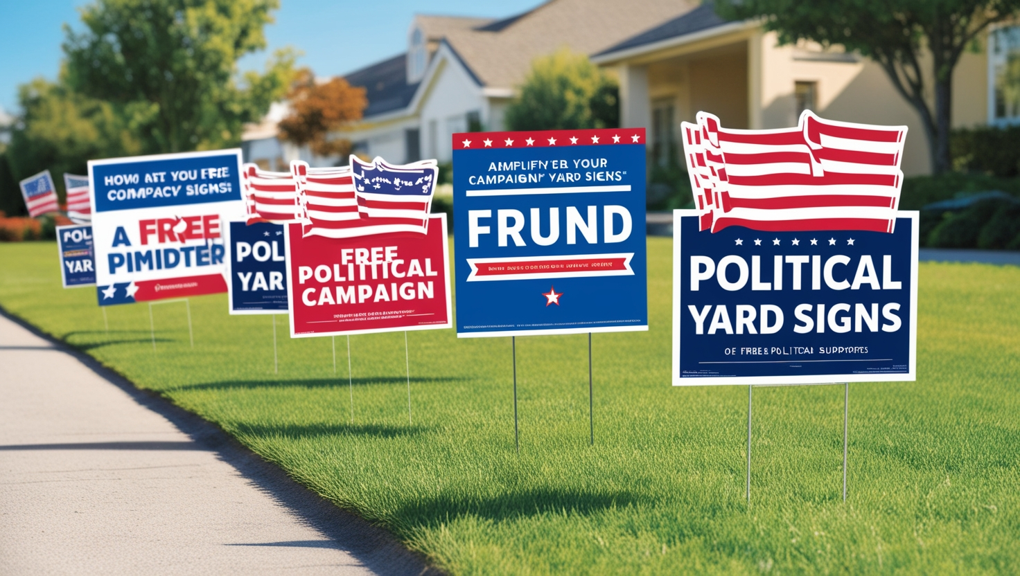 Free Political Yard Signs