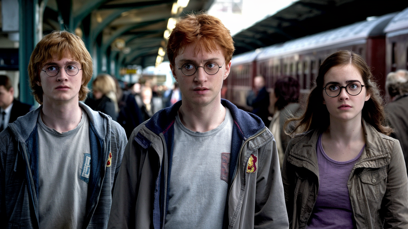 How Did Hermione Recognize Harry on the Train