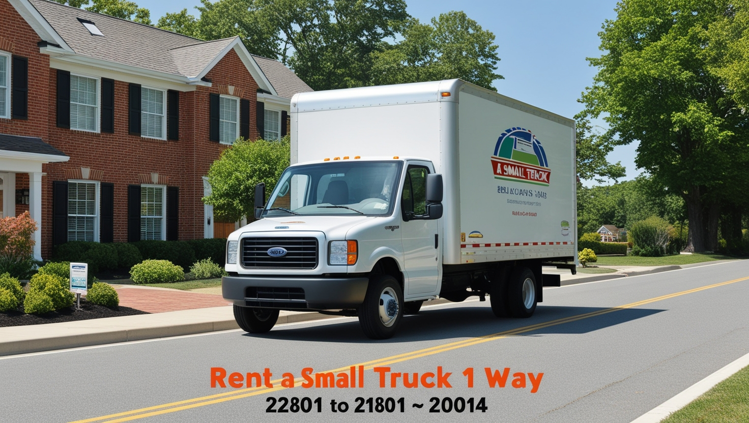 Rent a Small Truck 1 Way from 22801 to 21014