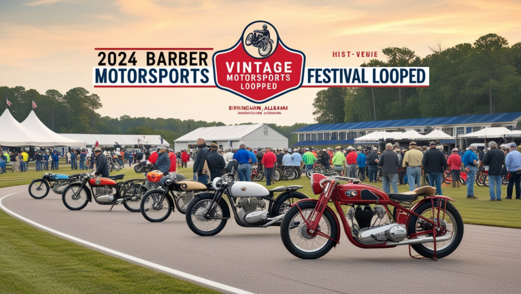 2024 Barber Vintage Motorsports Festival Looped