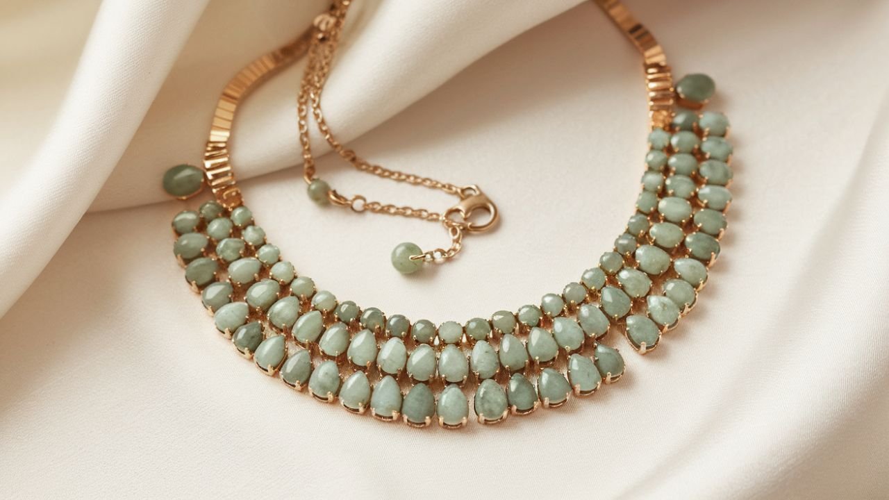 Elegant Prehnite Jewelry