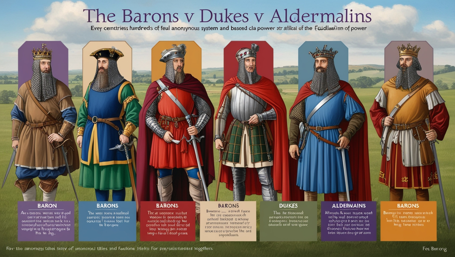 Barons v Dukes v Aldermains