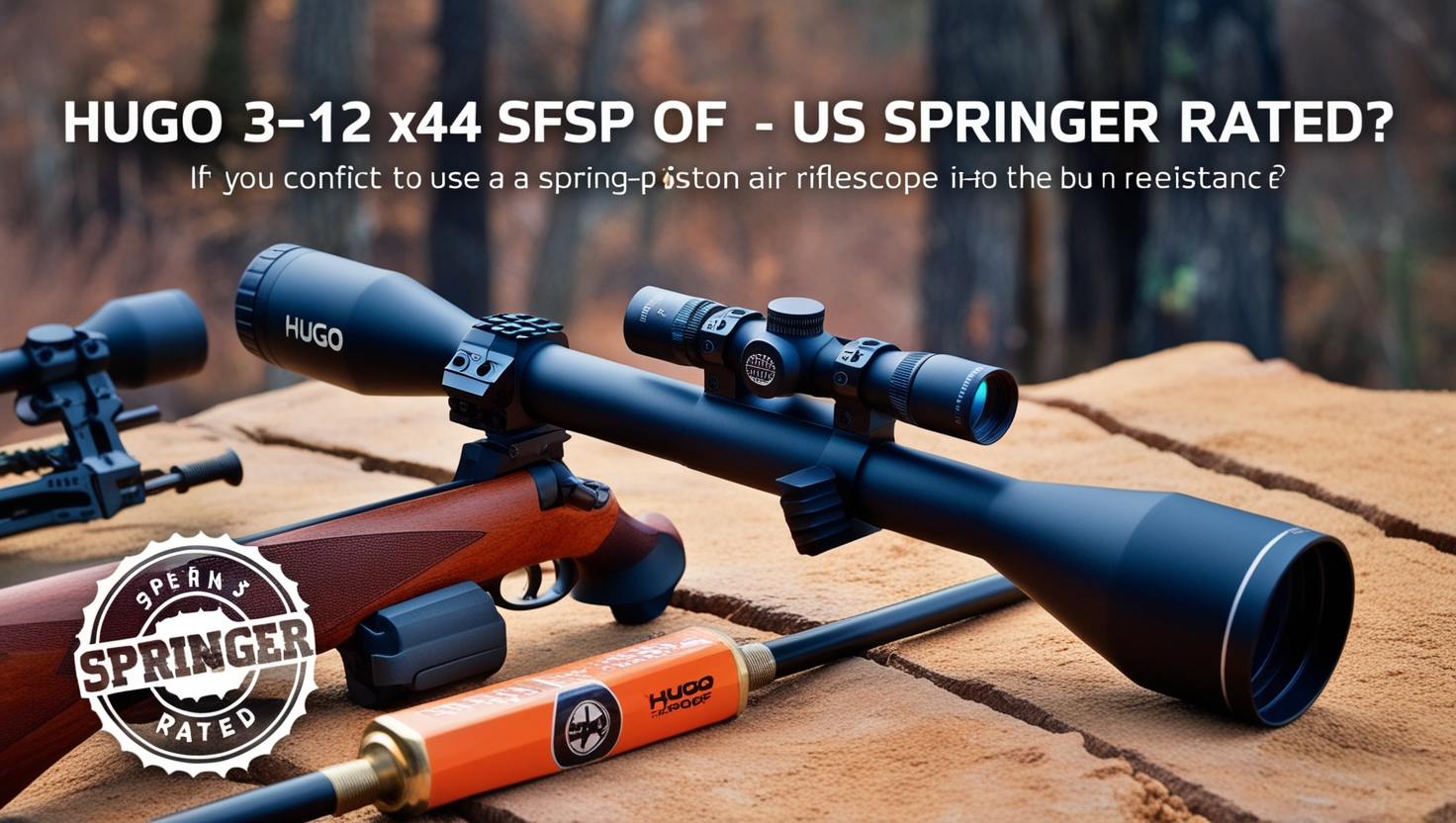 Hugo 3-12x44GT SFP Riflescope Is It Springer Rated